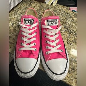 Hot Pink Converse Shoes